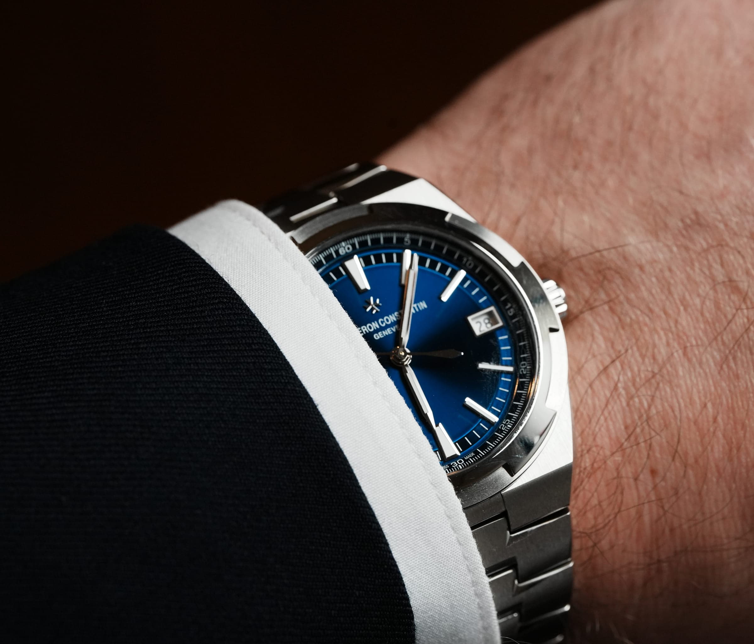 Vacheron Constantin Overseas on wrist
